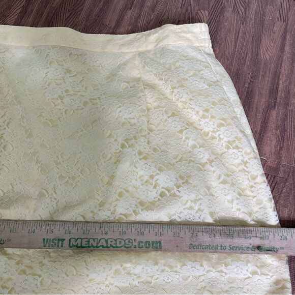 Vintage Mattina T Dress Suit Lace Top Skirt Mother of Bride Church Size 24 - Picture 9 of 13